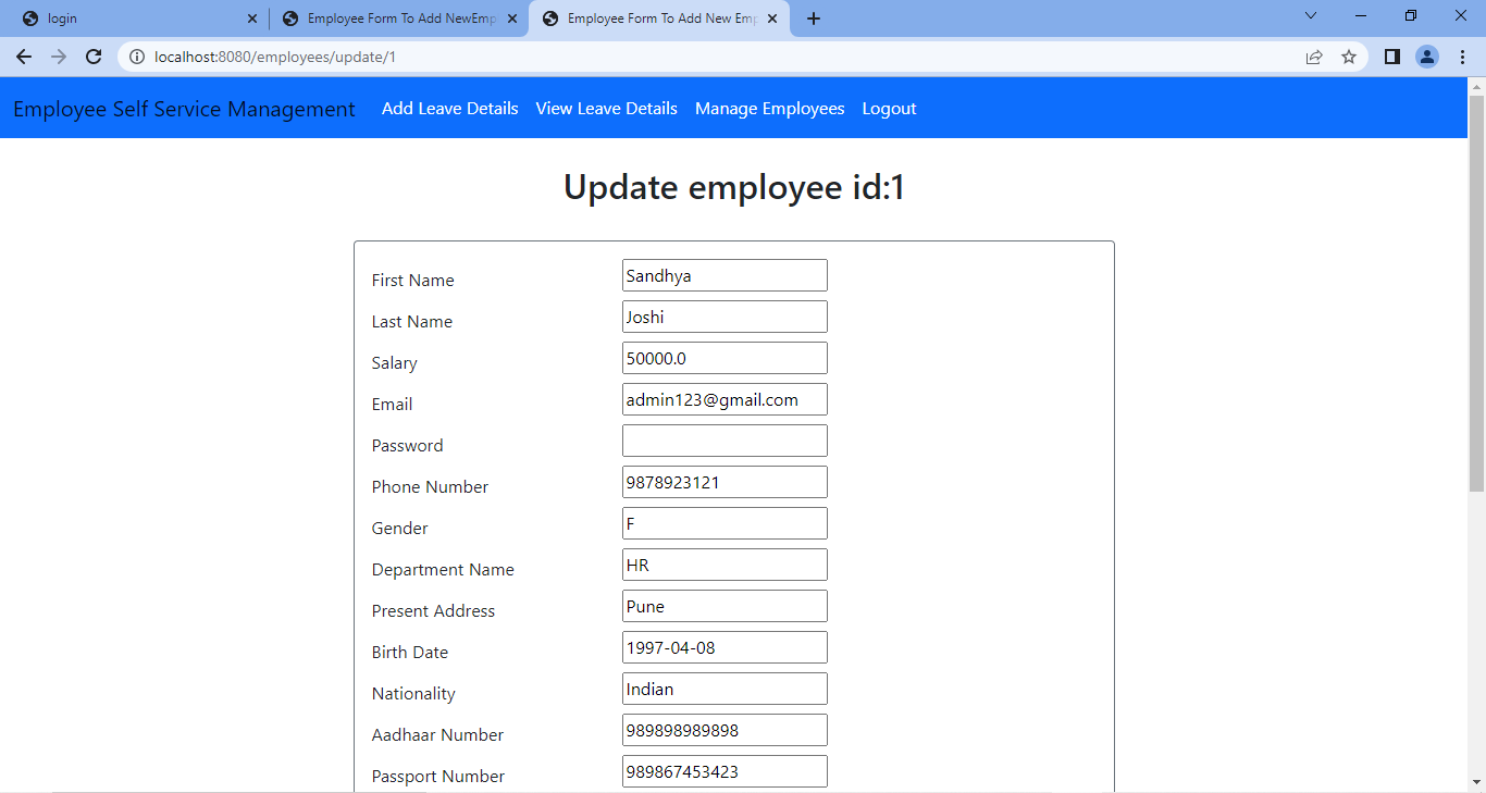 updateEmployeePage